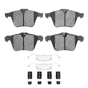 Jaguar XJ Brake Pads - Front - R1 Concepts - Semi Met Pads - `10-`19